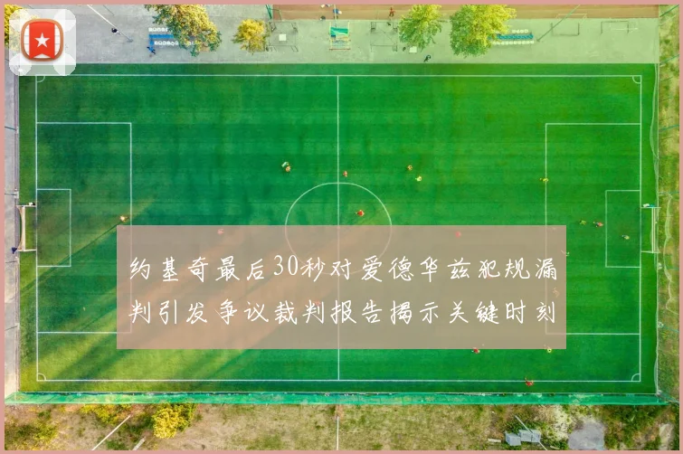 约基奇最后30秒对爱德华兹犯规漏判引发争议裁判报告揭示关键时刻失误